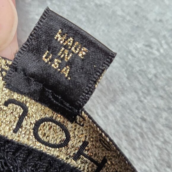 St John Basics Tank Top Womens Medium Black Santana Knit Cropped Shell - Picture 3 of 6